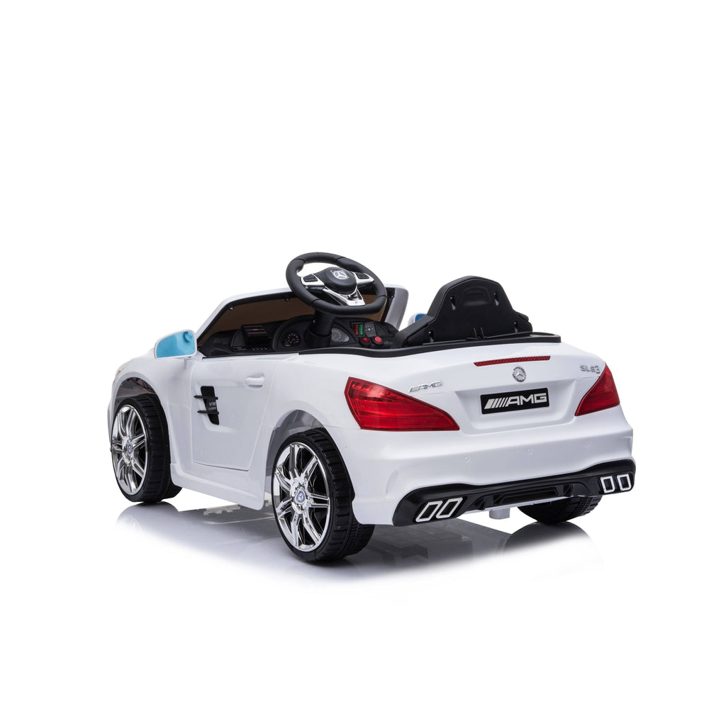 White 12V Ride-On Car X50481