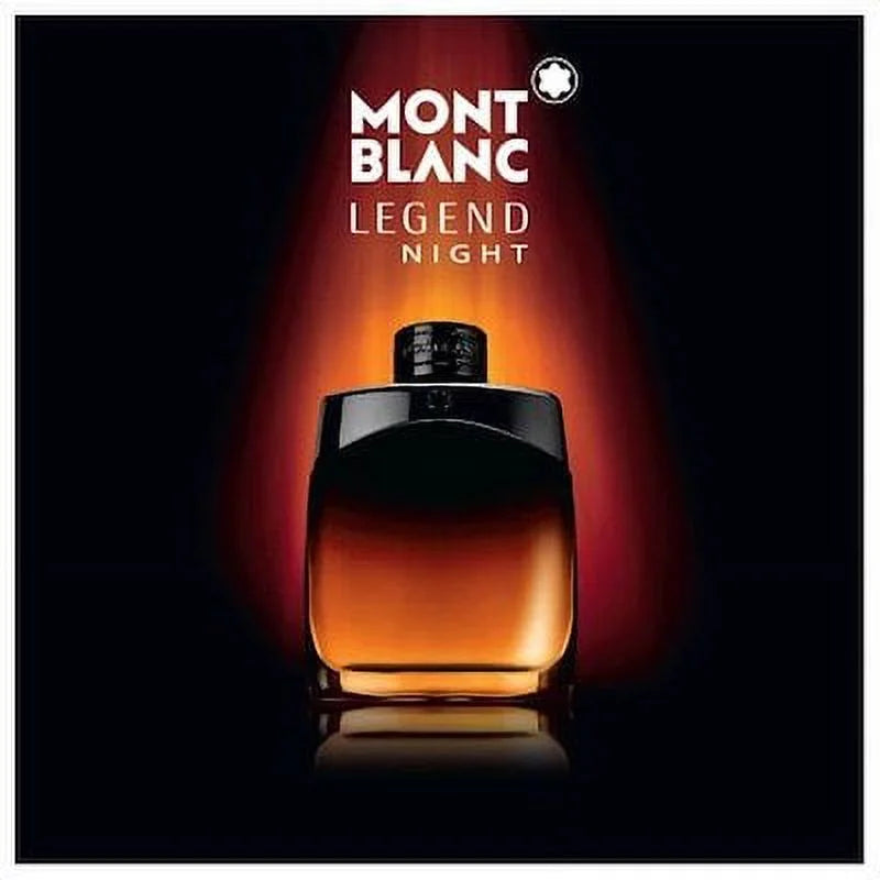 Montblanc Legend Night Eau De Parfum Spray 3.3 Oz (Pack 2) B509953