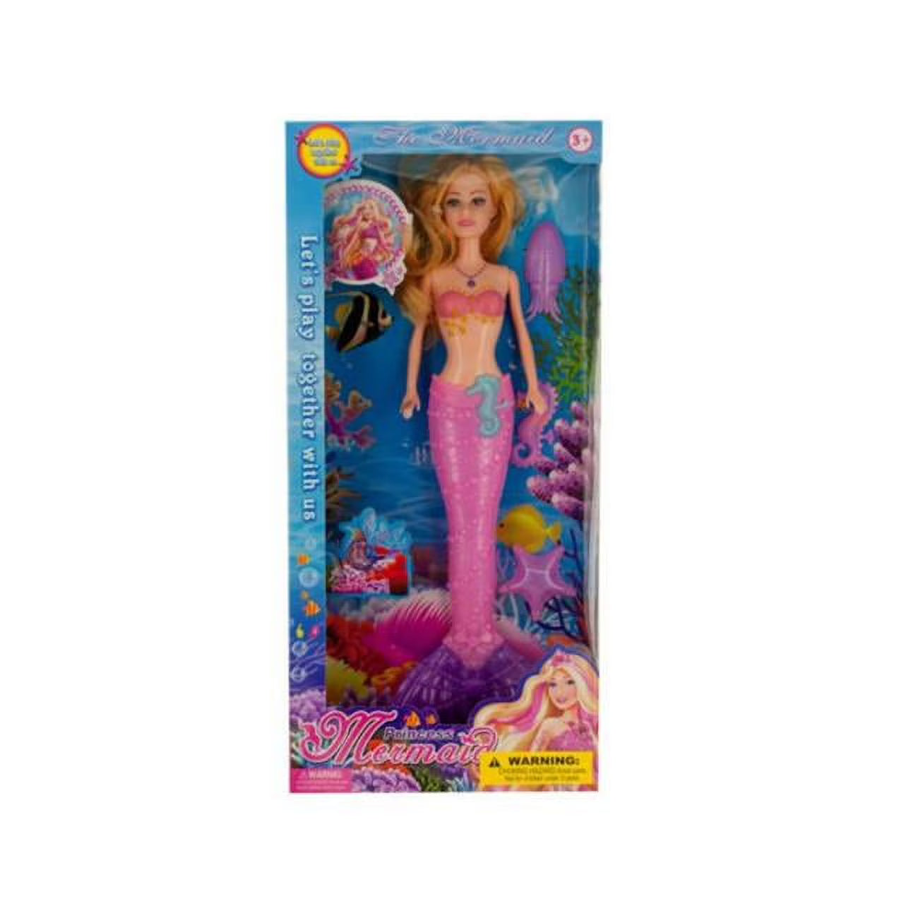 Pack of 8 Mermaid Princess Doll P837