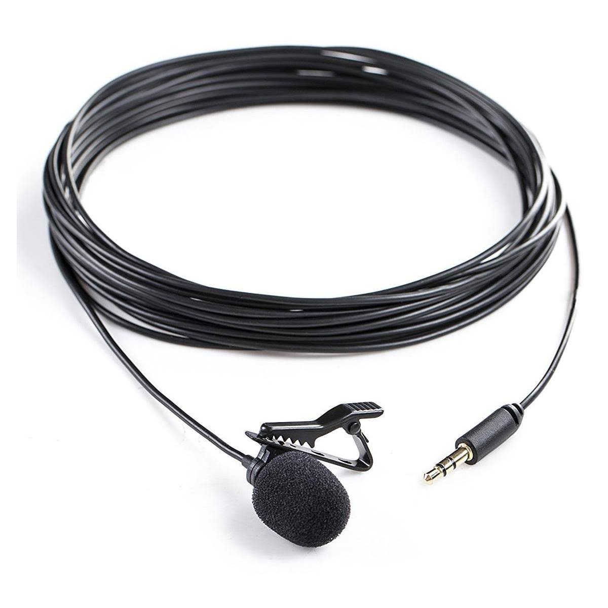 Omnidirectional Lavalier Microphone with 3.5mm TRS Connector S3378