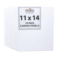24 Pack 11 x 14 Canvas Panels S8577