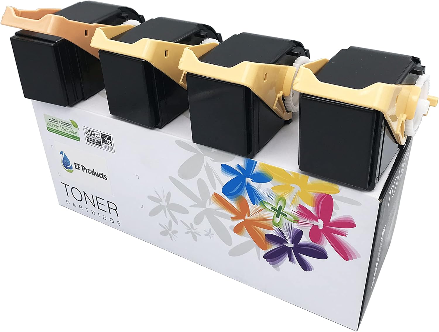 Black Yellow Magenta Cyan Toner Cartridge 4-Pack D999