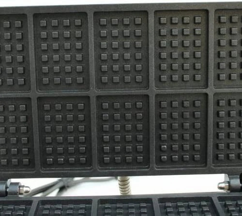 1500W Commercial 10pcs Nonstick Waffle Maker Y173