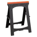 Folding Sawhorse 32-Inch Tall 350 lb. Capacity PVC Frame D2203