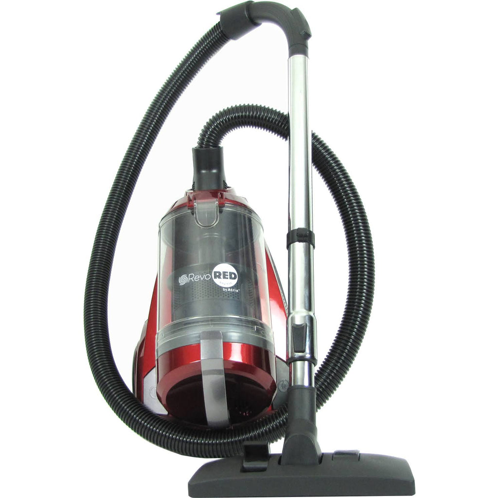 Red Bagless HEPA Canister Vacuum S80814