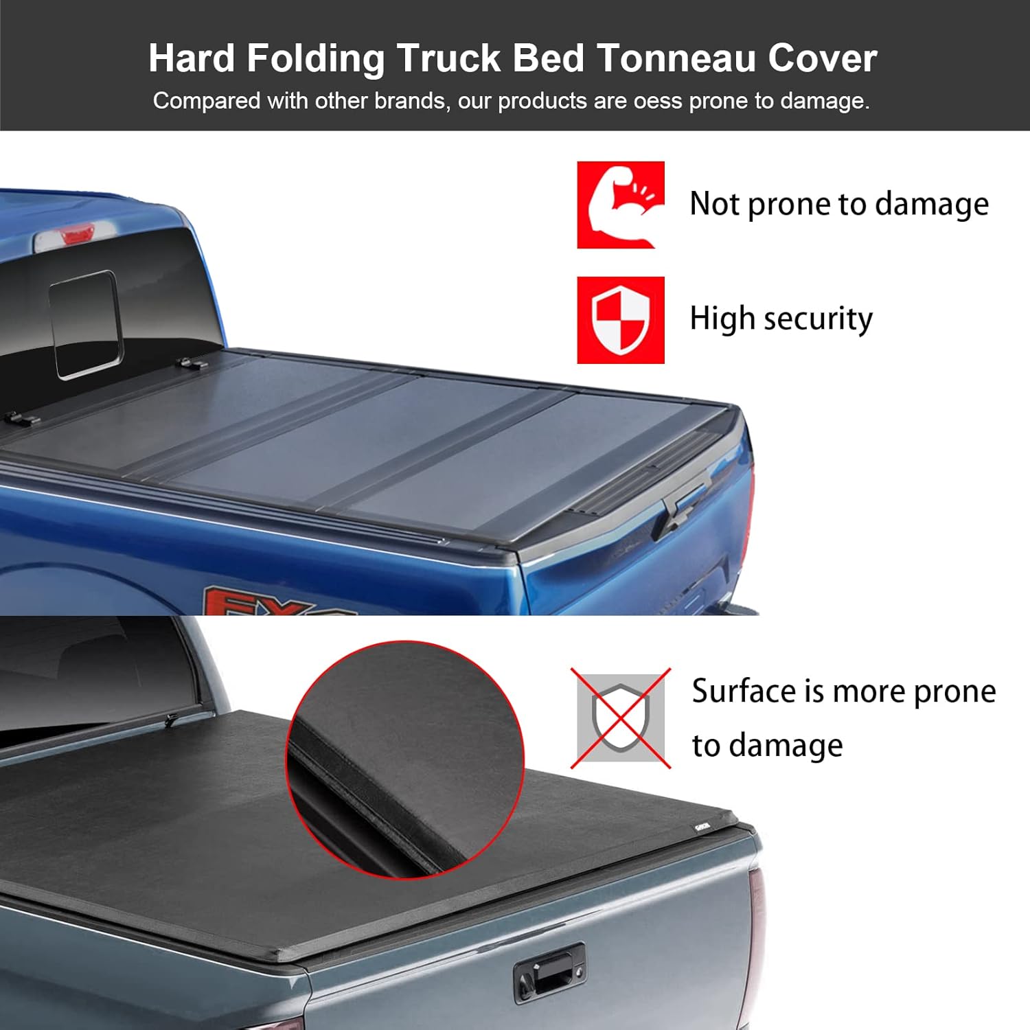 Hard Folding Truck Bed Tonneau Cover B504469