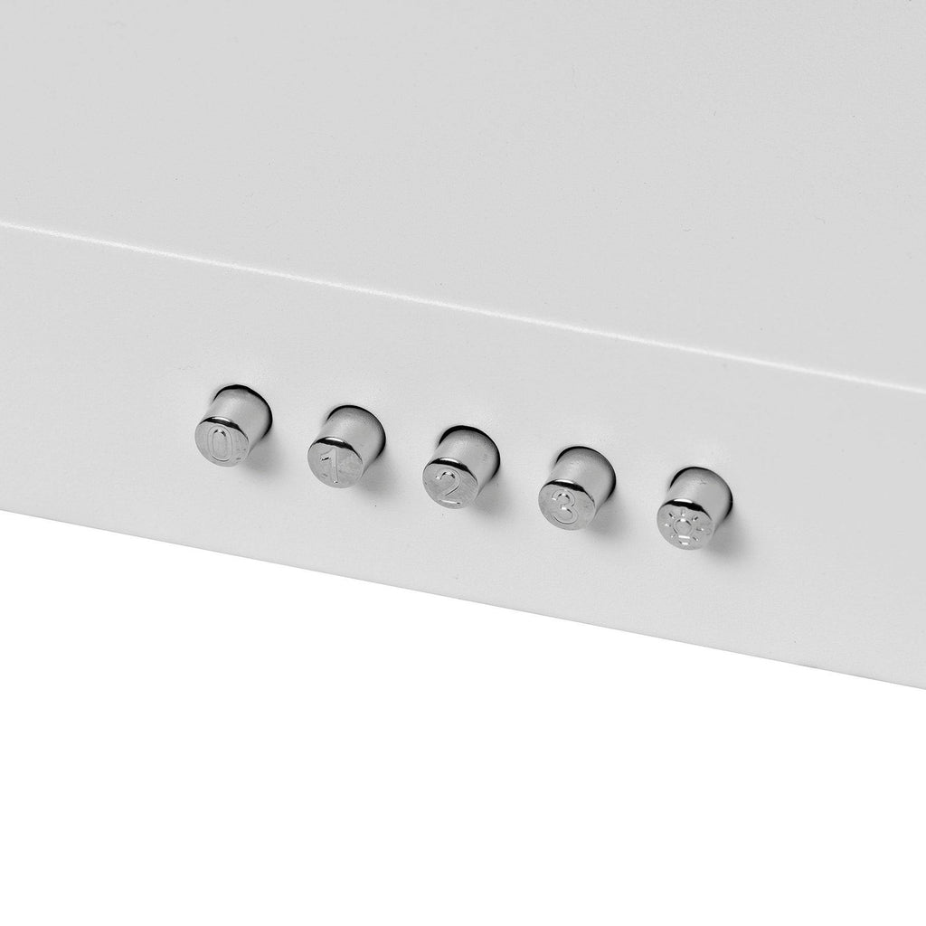 36x22 Under Cabinet White Stainless Steel Kitchen Range Hood B765623