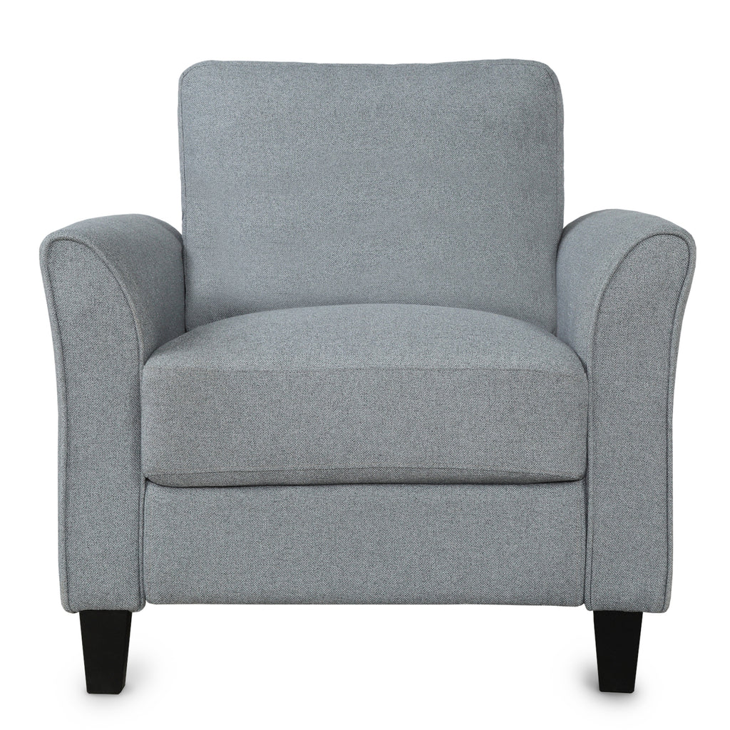 Gray Chair and 3-Seat Sofa P9004