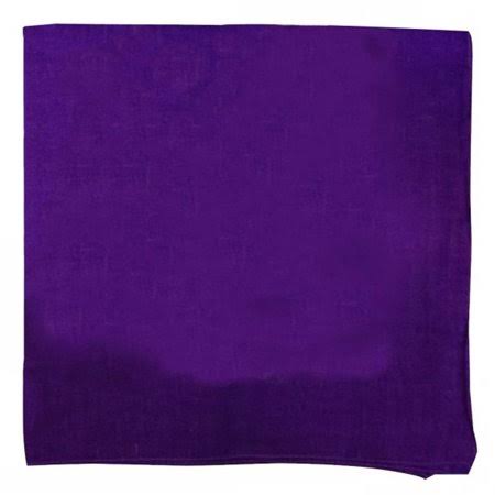 100% Cotton Paisley and Plain Bandana - 240 Pack H1791
