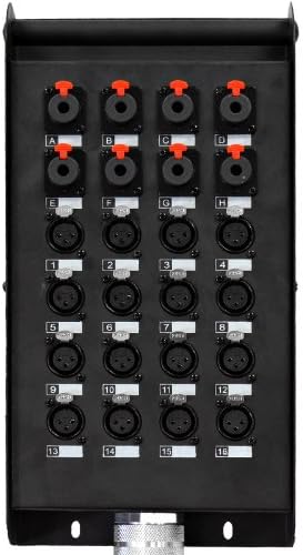16 Channel 100' XLR Snake Cable with 1/4 Returns C5947