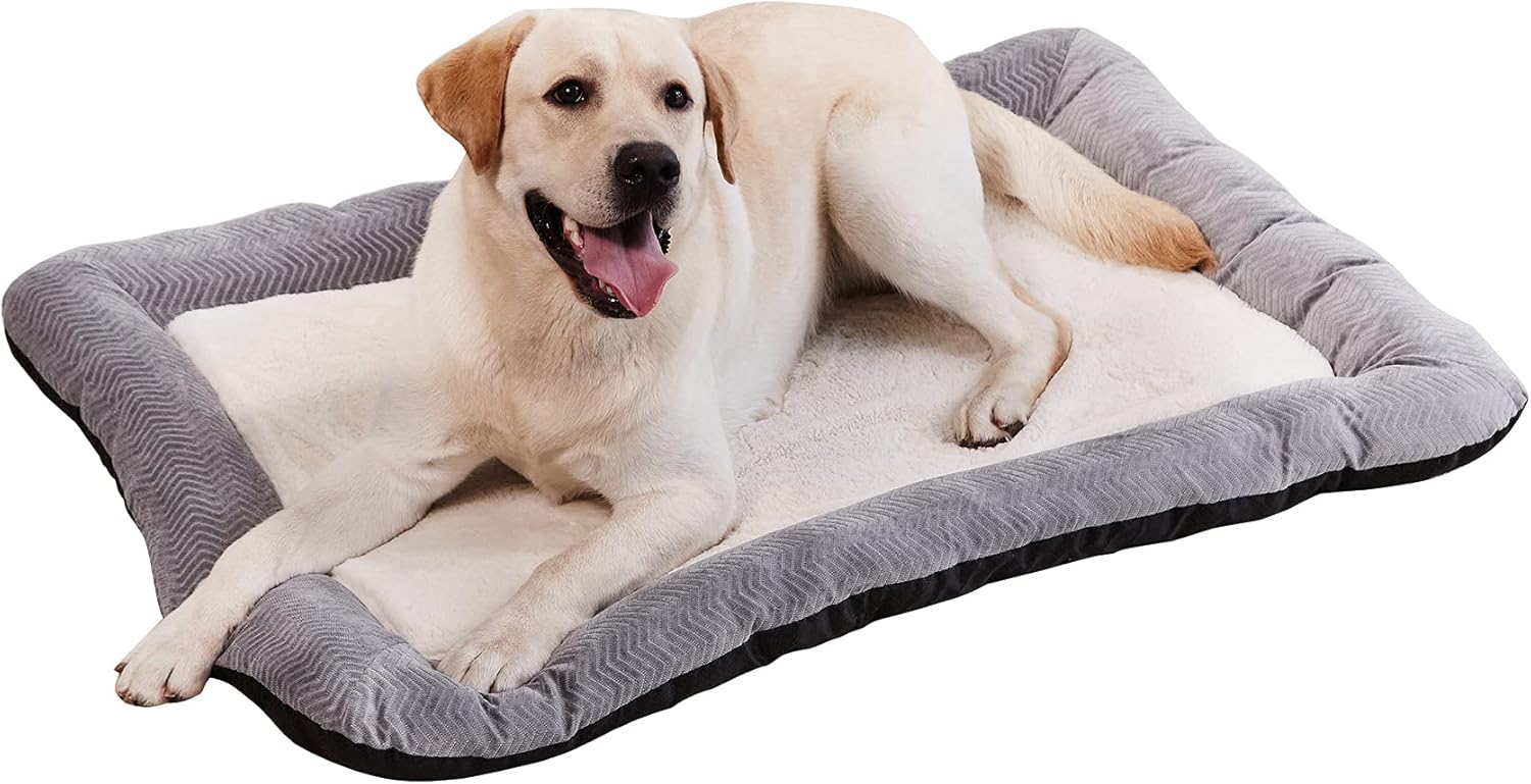 Extra Large Washable Soft Dog Bed Crate Pad Mat M4832