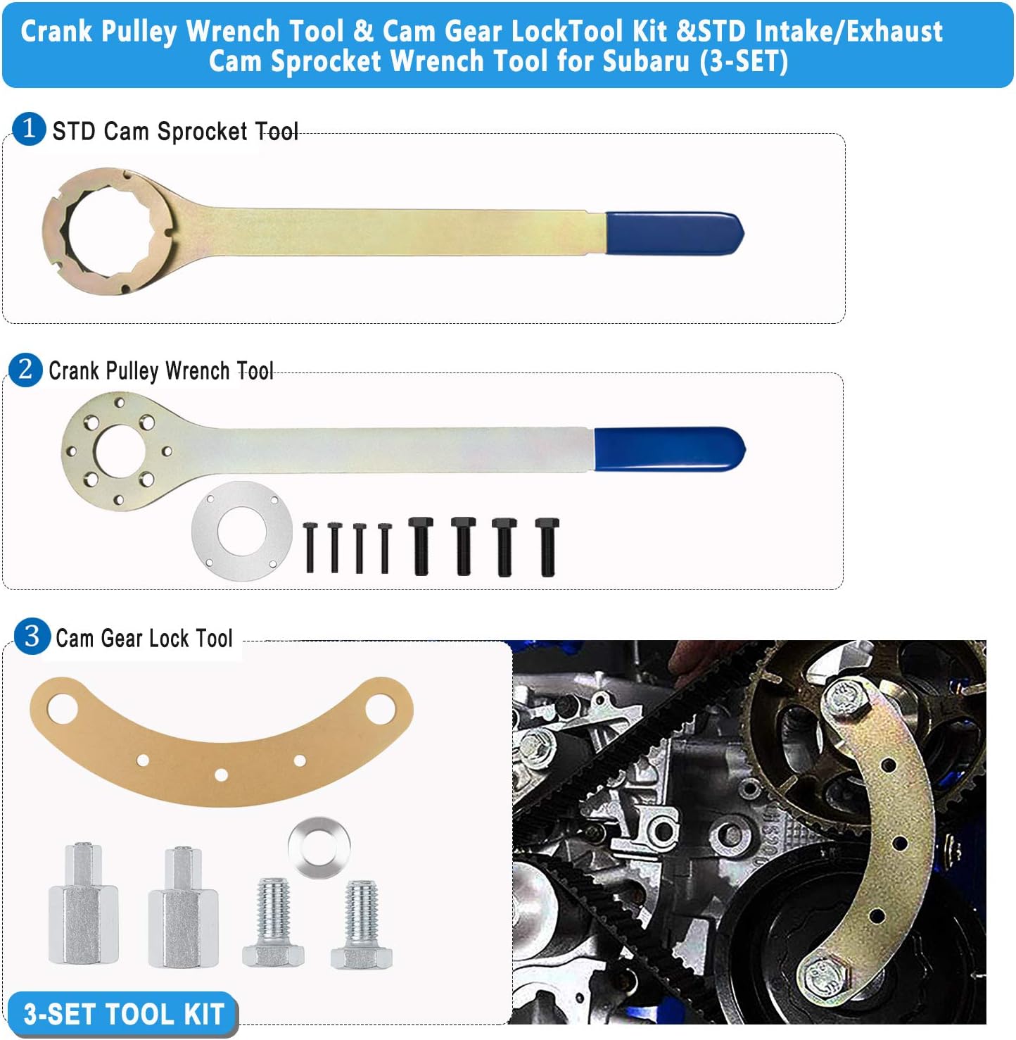 STD Intake/Exhaust Cam Sprocket Tool Y389