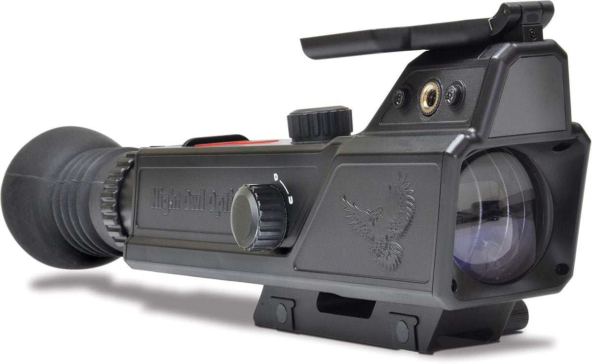 Night Vision Riflescope with IR Illuminator, Black V78342
