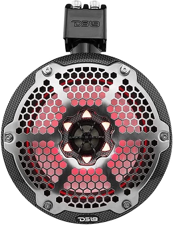 8" Marine Towers with RGB LED Lights, 375 W Max 125 W RMS 4 Ohms (Pair) Z269967