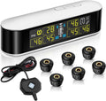 6 External Sensors TPMS Tire Pressure Monitoring System with LCD Color Screen T7145