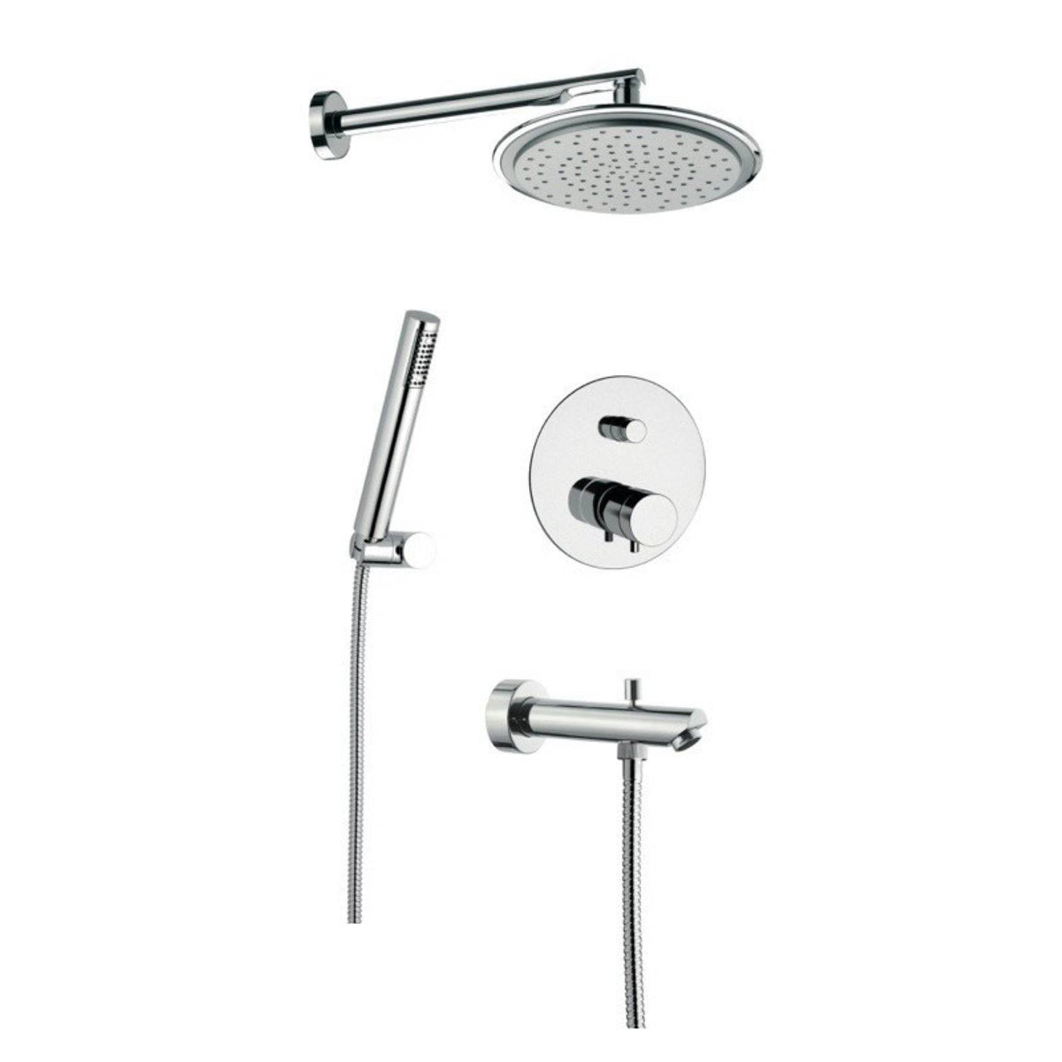Chrome Shower System P3813