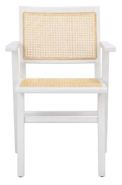 Natural Cane Arm Chair (Set of 2) X353459