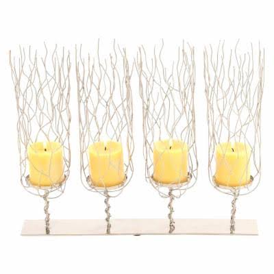 Stainless Steel Candle Holder H49730