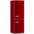 Wine Red 11 Cu Ft Bottom Freezer Retro Refrigerator F25024