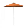 Fiberglass Pole Tangerine Patio Umbrella D55404