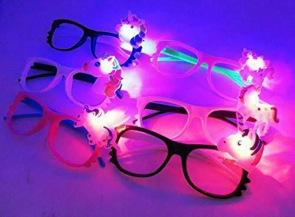 Unicorn LED Light Up Glasses L99005