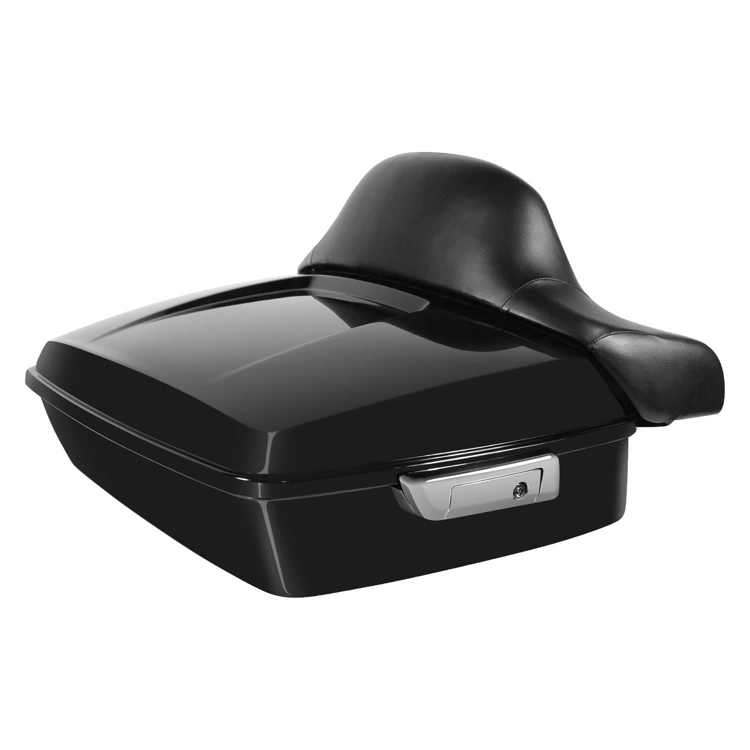 Chopped Vivid Black Tour Pack with Full Backrest Z479803