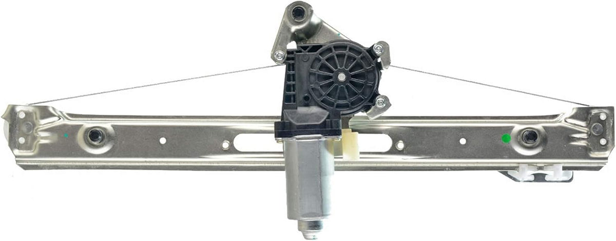 Rear Left Driver Side Power Window Regulator with Motor for BMW E46 1999-2005 Pack of 2 F68651