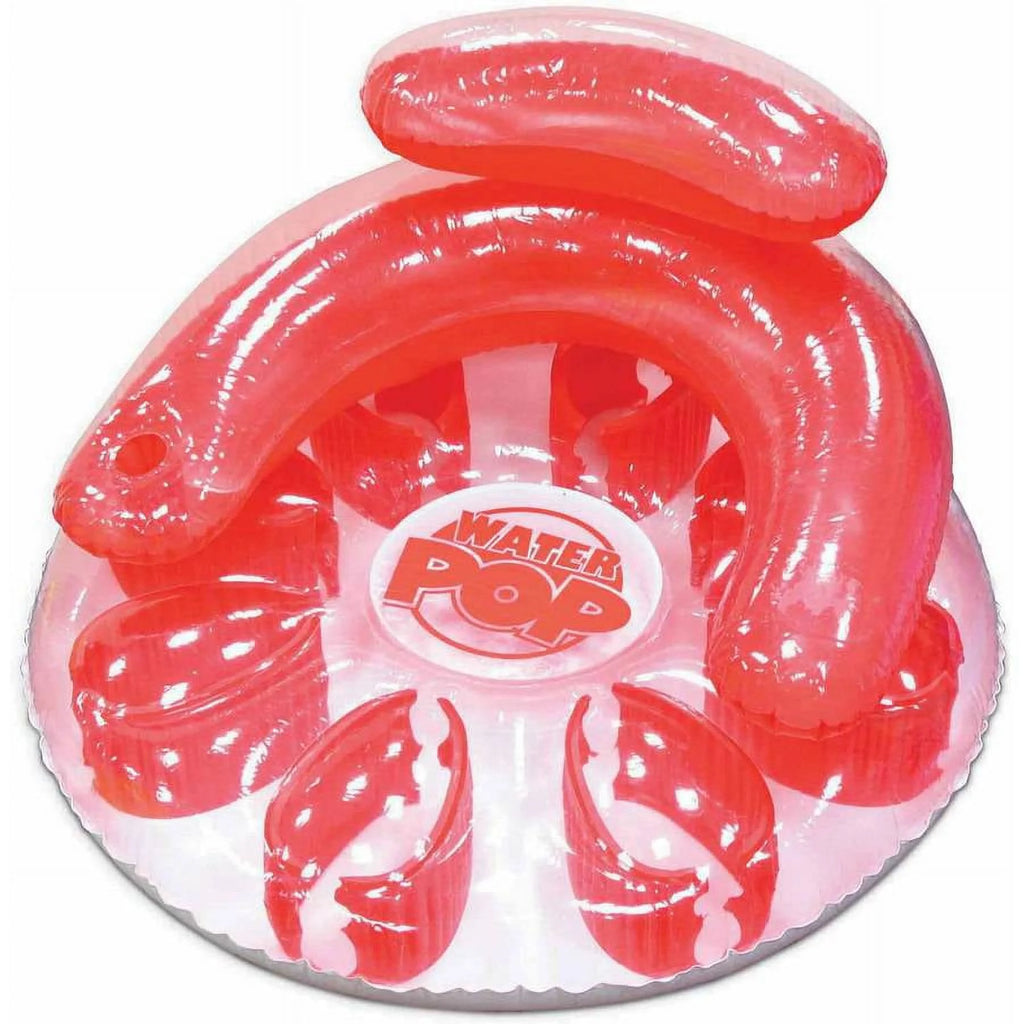 Red Circular Swimming Pool Tube Float Lounge J9699