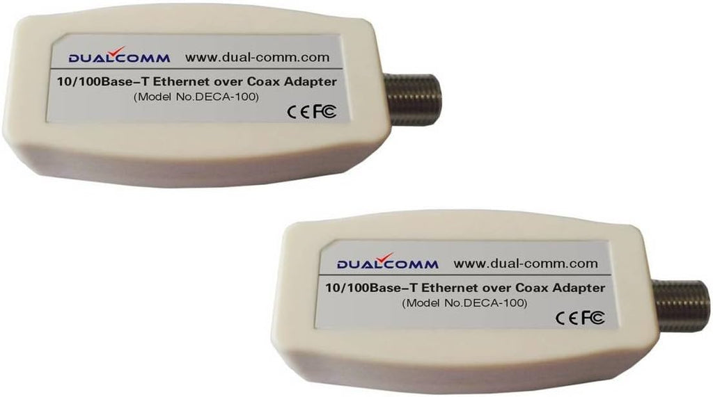 Twin Pack Ethernet Over Coax Adapters R538