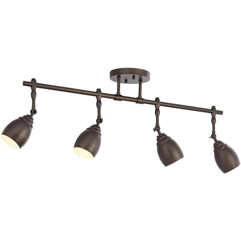 Oiled Rubbed Bronze 4-Light Track Fixture Q587