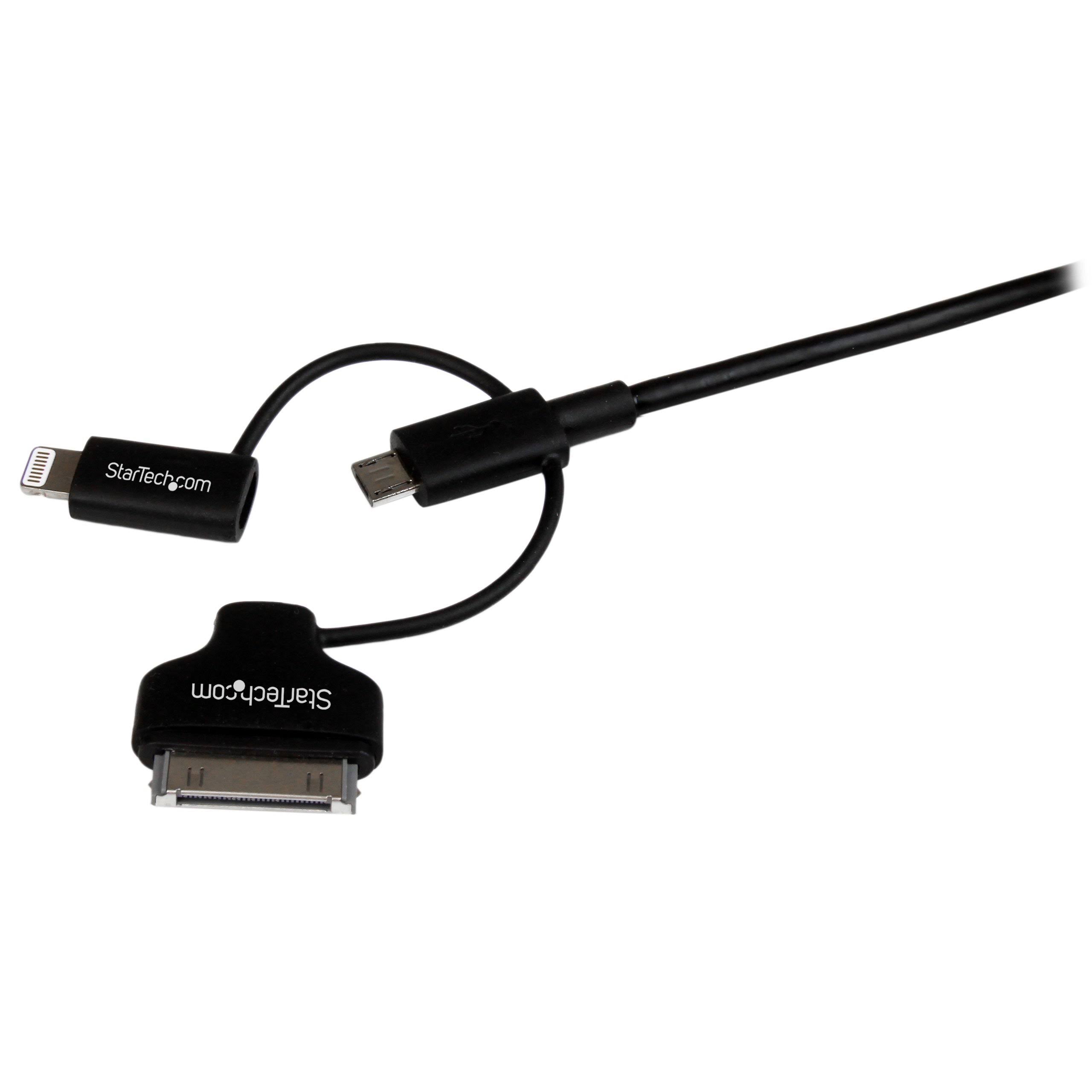 Black 1m (3ft) USB Cable I53588
