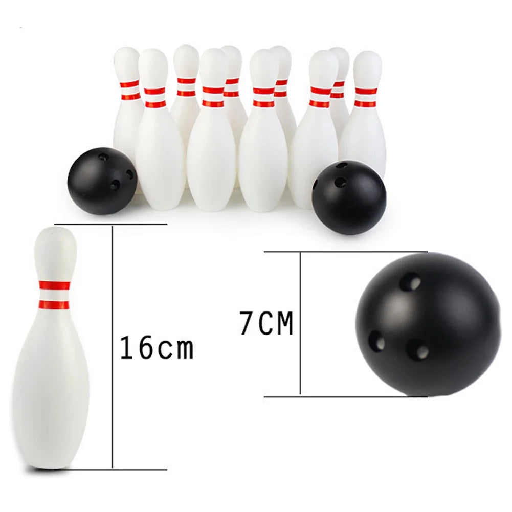 12Pcs/Set Toddler Kids Bowling Game Set Outdoor Indoor Sports Toy S237