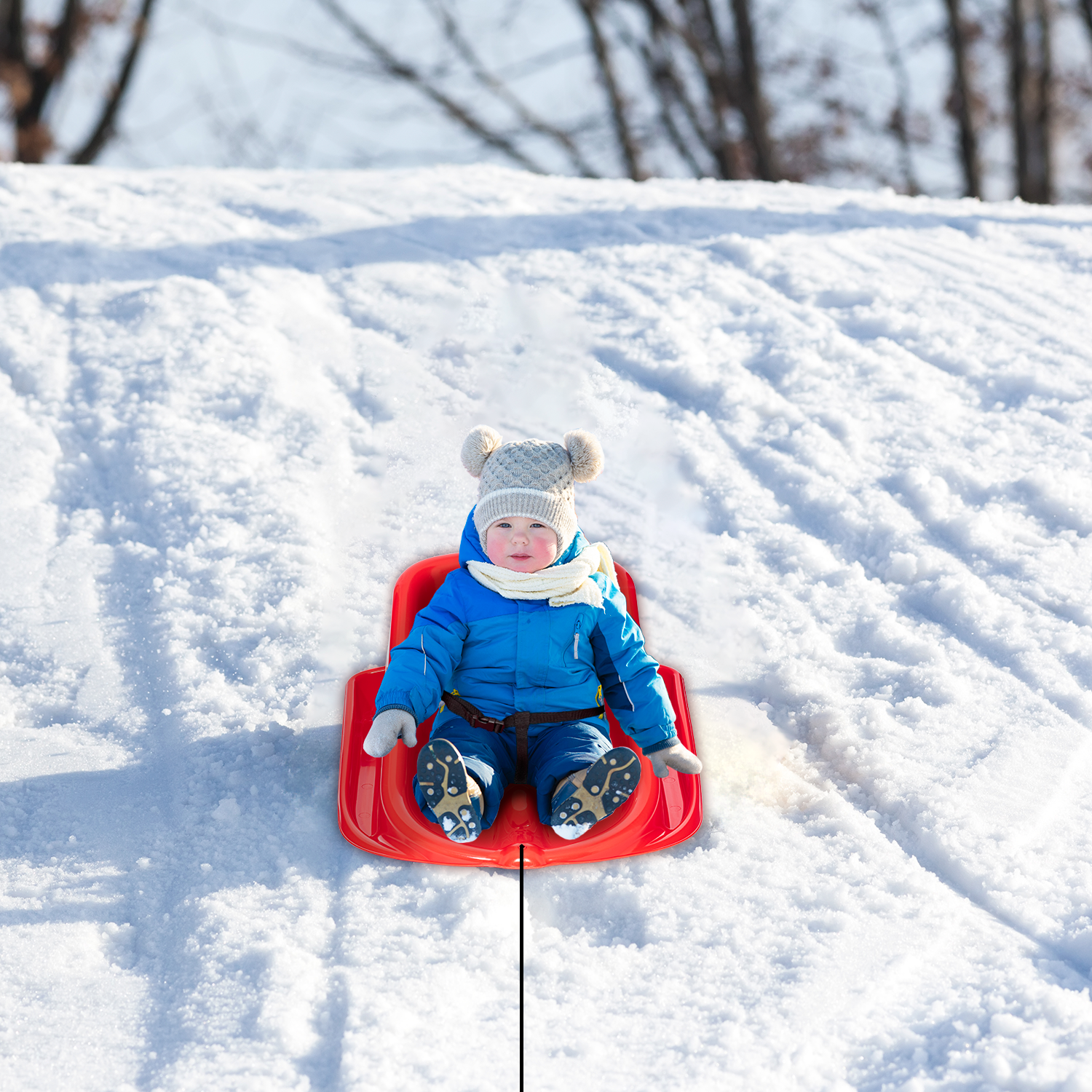 Baby Pull Sled P88035