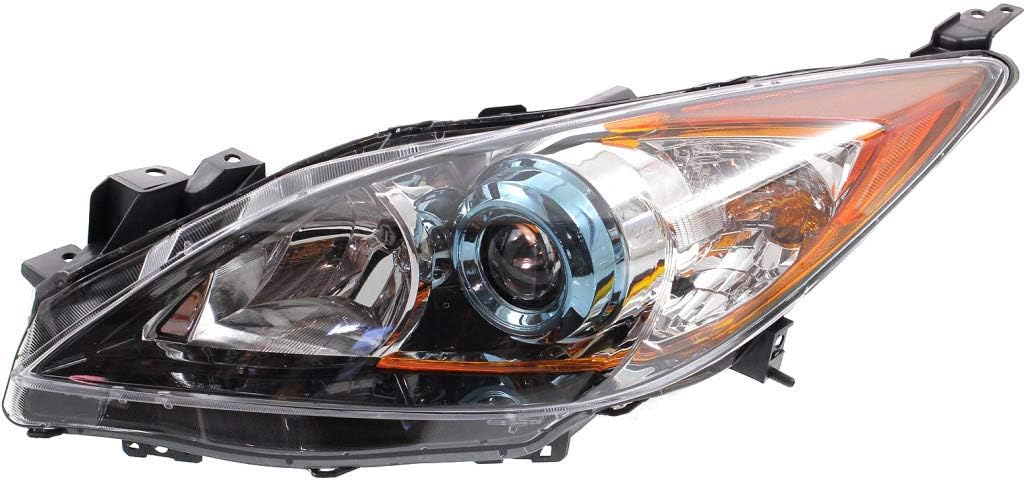 Mazda 3 Headlight Assembly 2012 2013 Driver Side Halogen R96207