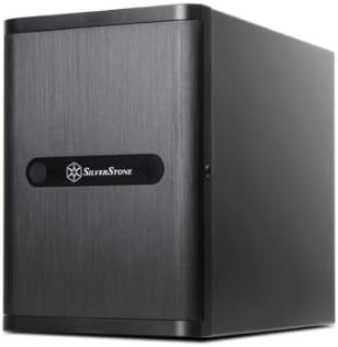 Black Mini-ITX/DTX Small Form Factor NAS Computer Case M25243