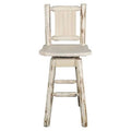 Swivel Solid Wood Bar Stool V2146