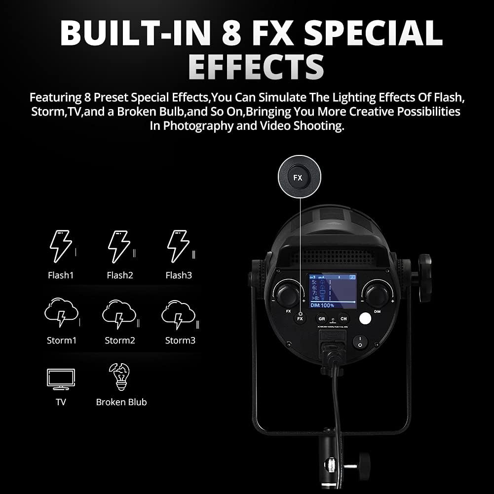 150W LED Video Light with 8 FX Effects K606638