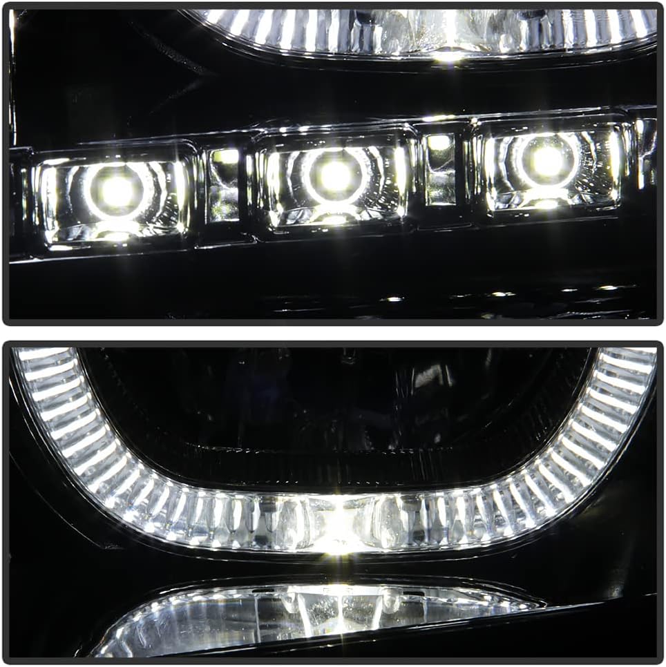 SMD LED Halo Projector Headlights D46863