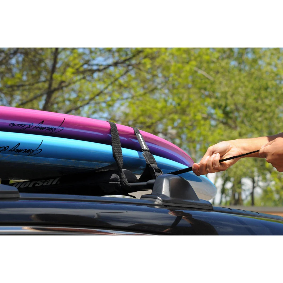 Aero Roof Rack Pads and 15 ft Straps - Pack of 4 X170187