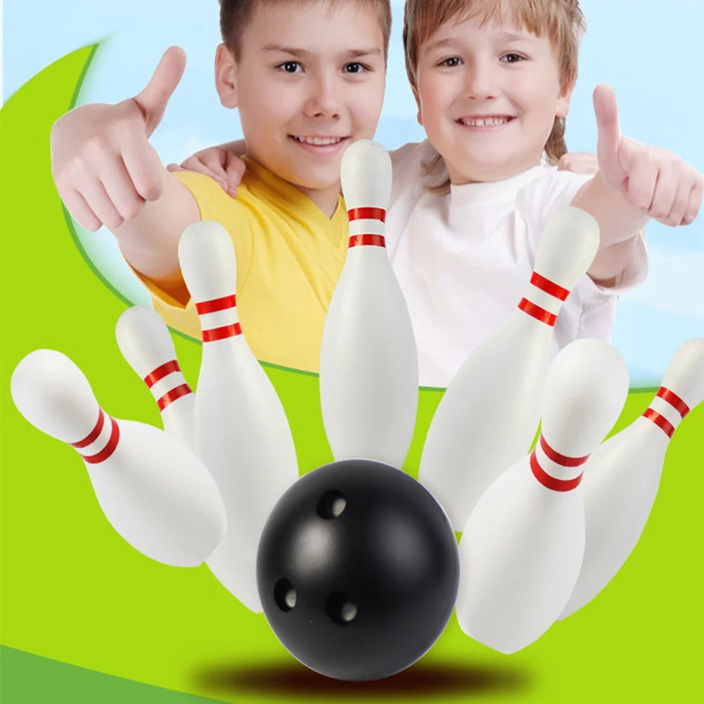 12Pcs/Set Toddler Kids Bowling Game Set Outdoor Indoor Sports Toy S237