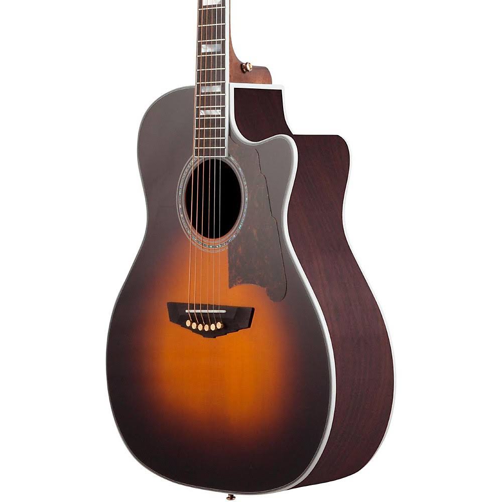 Sunburst Acoustic-Electric Guitar D947