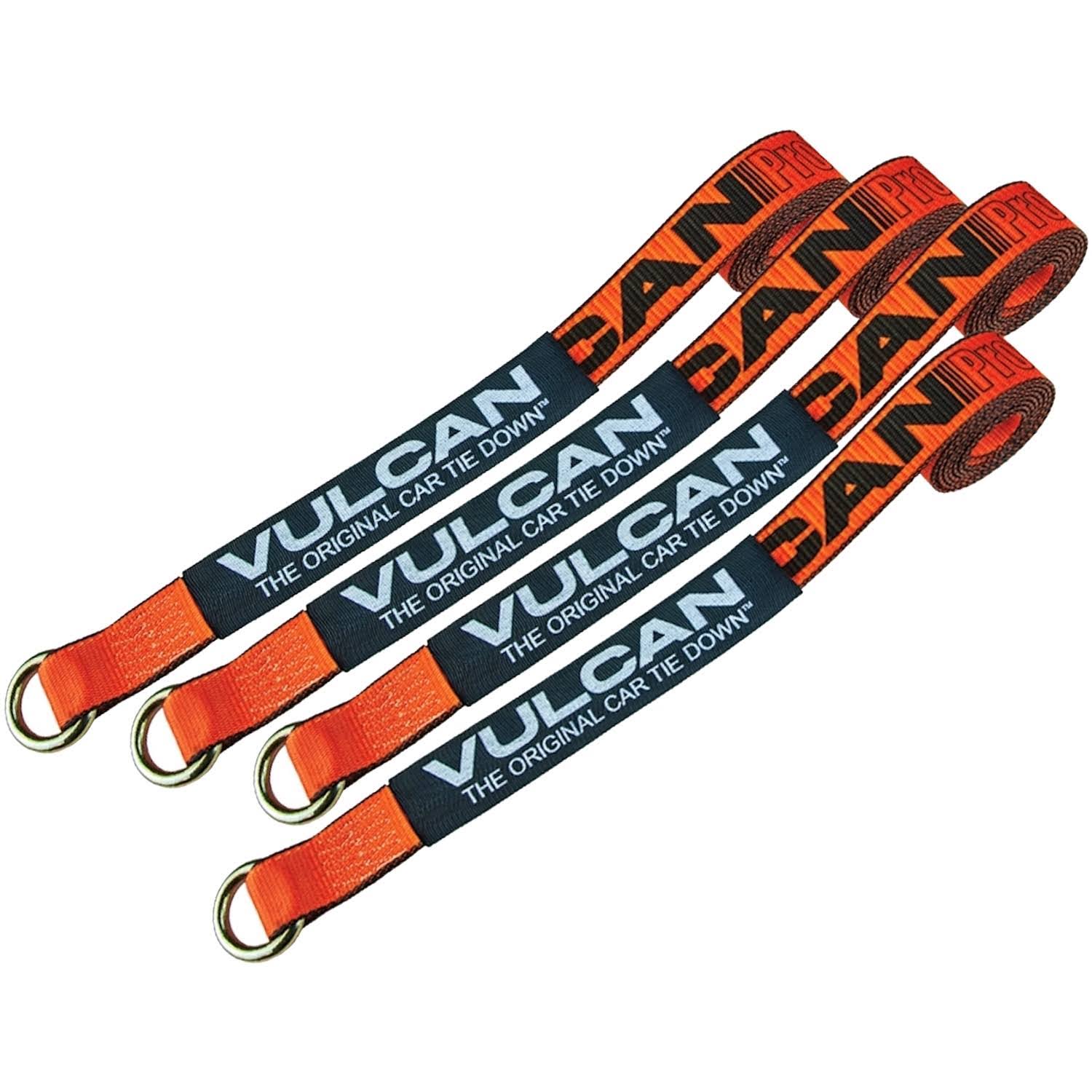 Orange Pro Series Car Rim Tie Down (Set of 4 Straps) R1775