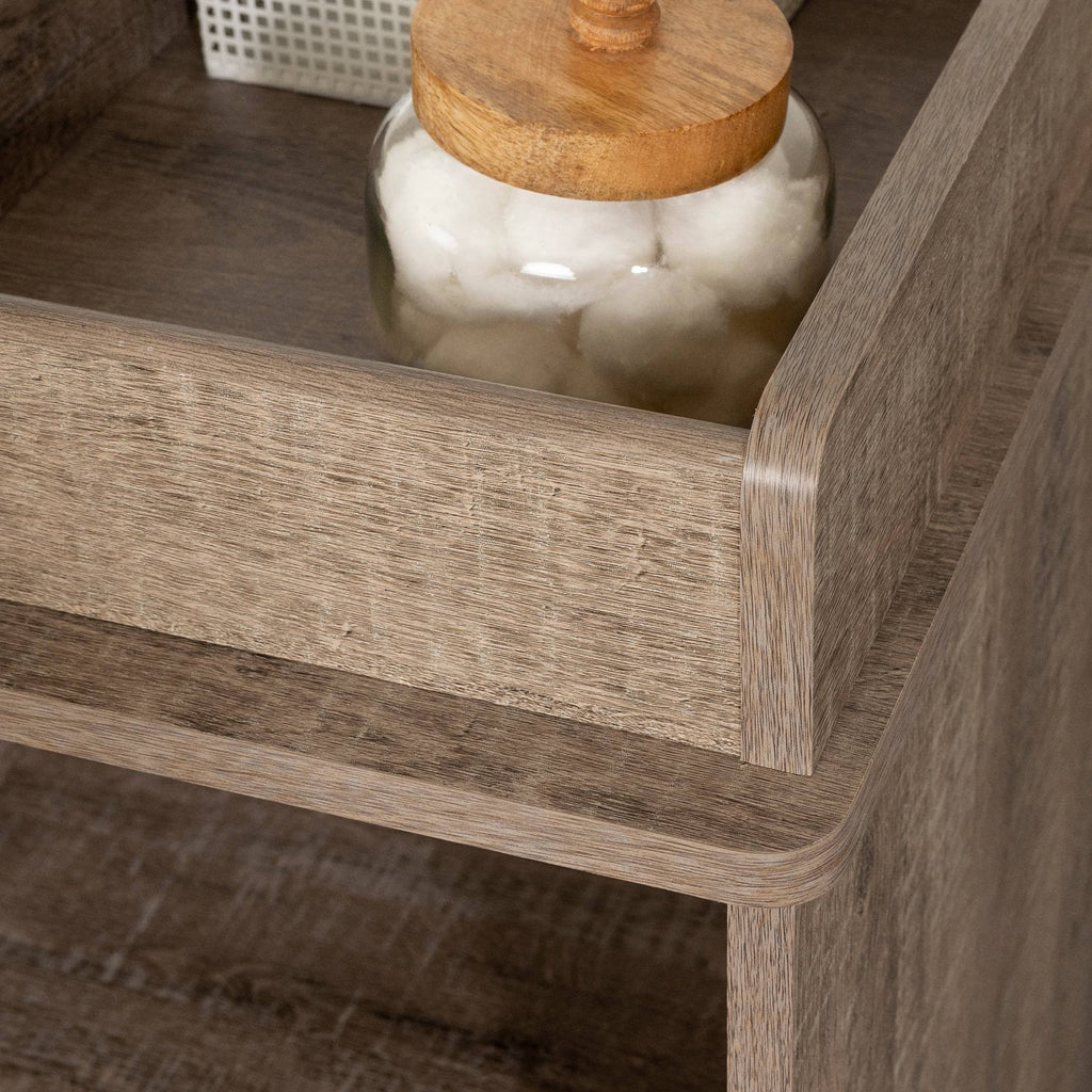 Weathered Oak Changing Table A26397