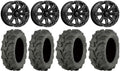 14" Wheels Black 27" Mud Lite XTR Tires E3118