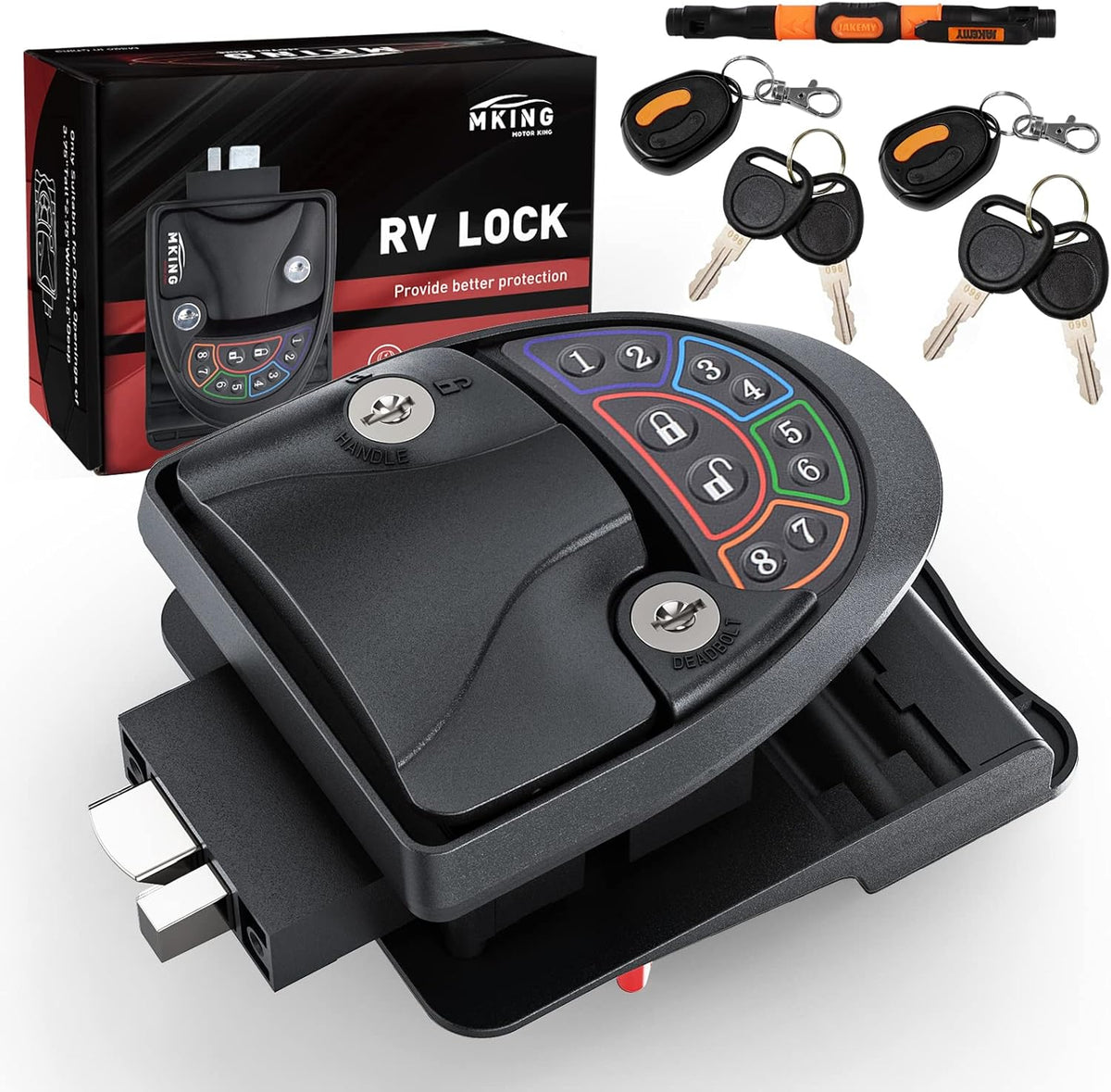 Keyless Entry RV Lock with Deadbolt G6394