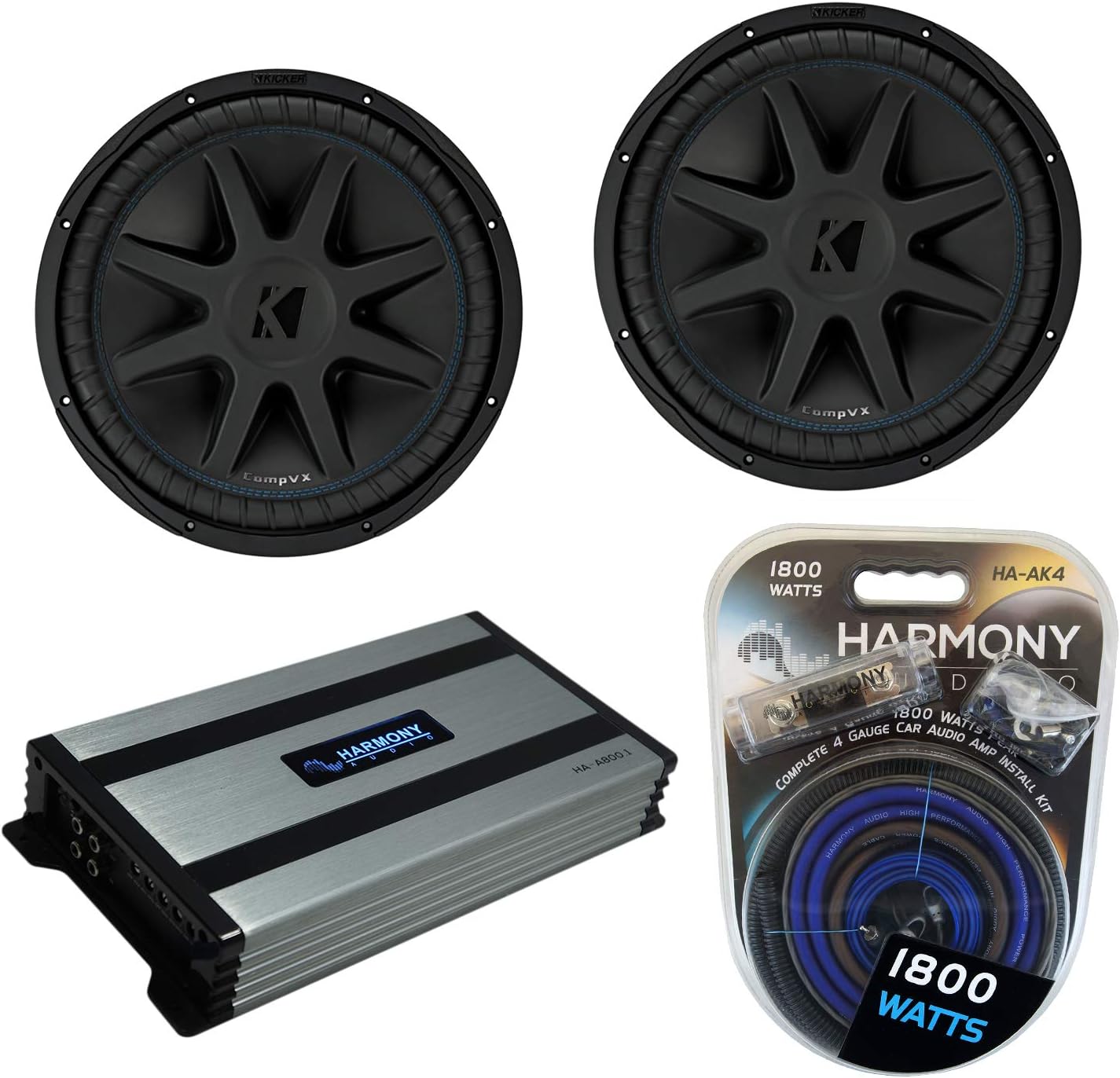 15 Subwoofer with Amplifier & Amp Kit A11438