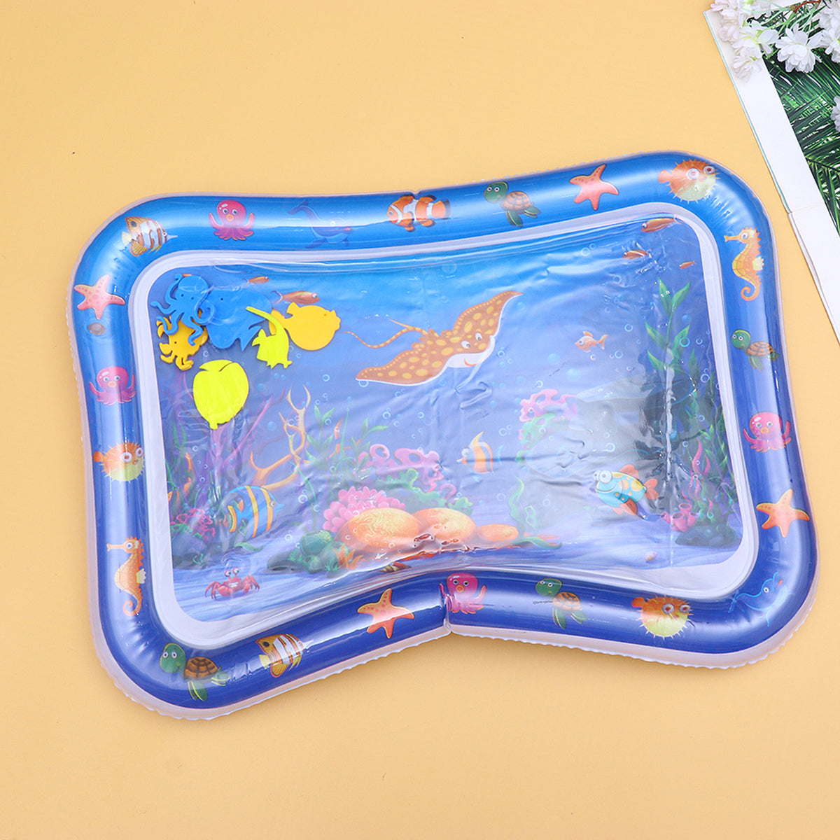Inflatable Crawling Cushion Water Play Mat (Blue) Y978