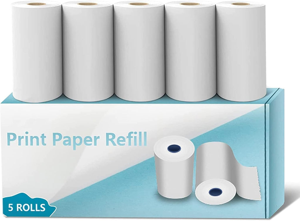 Blue Kids Instant Print Camera with 3 Rolls Print Paper Z9676
