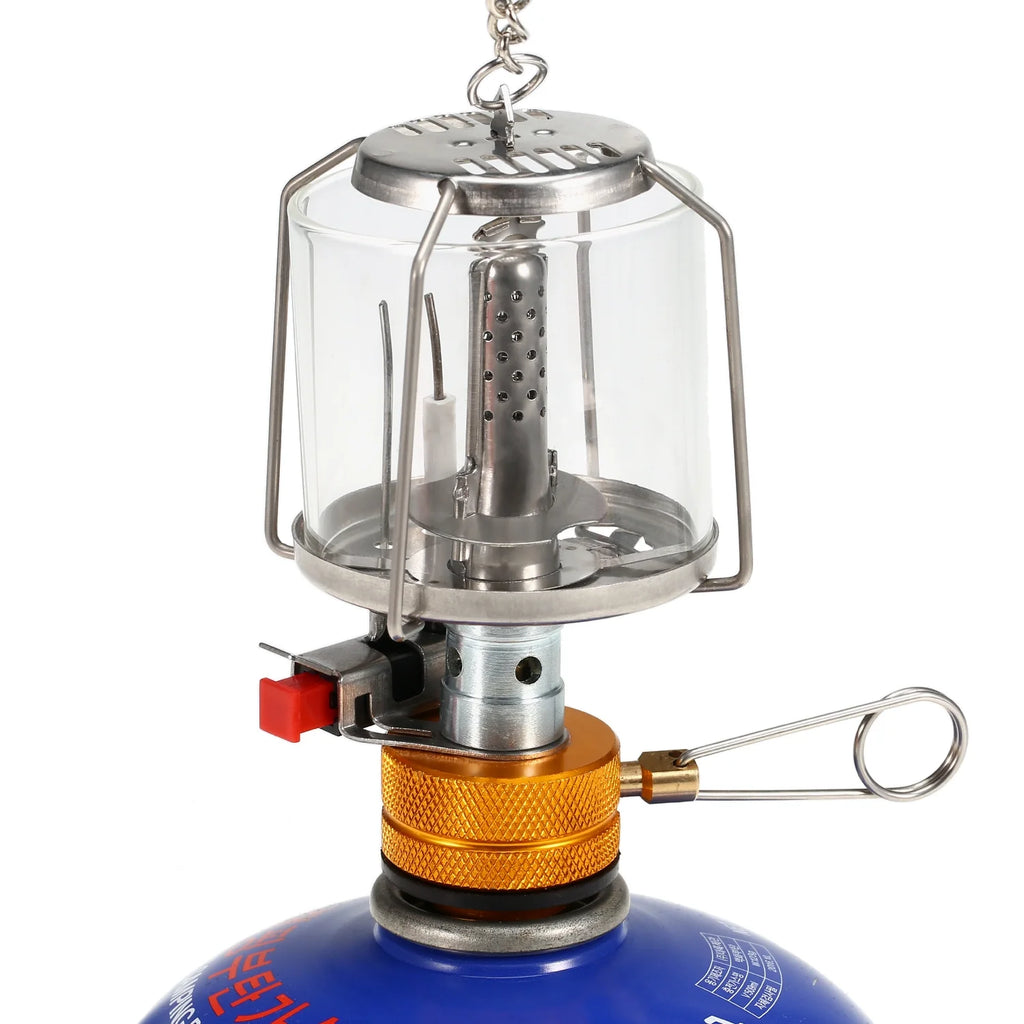 Outdoor Portable Camping Gas Lantern with 3 Mantles and Adapter N6180