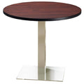 Round Dining Height Table Stainless Steel Q5348